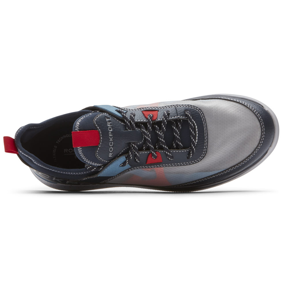 Rockport Joggesko Herre Blå - Truflex Hybrid Mudguard Tie - MDZI21958